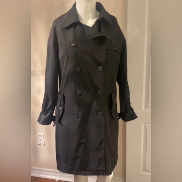 Rebecca minkoff Elegant Black trench coat - Picture 3 of 9